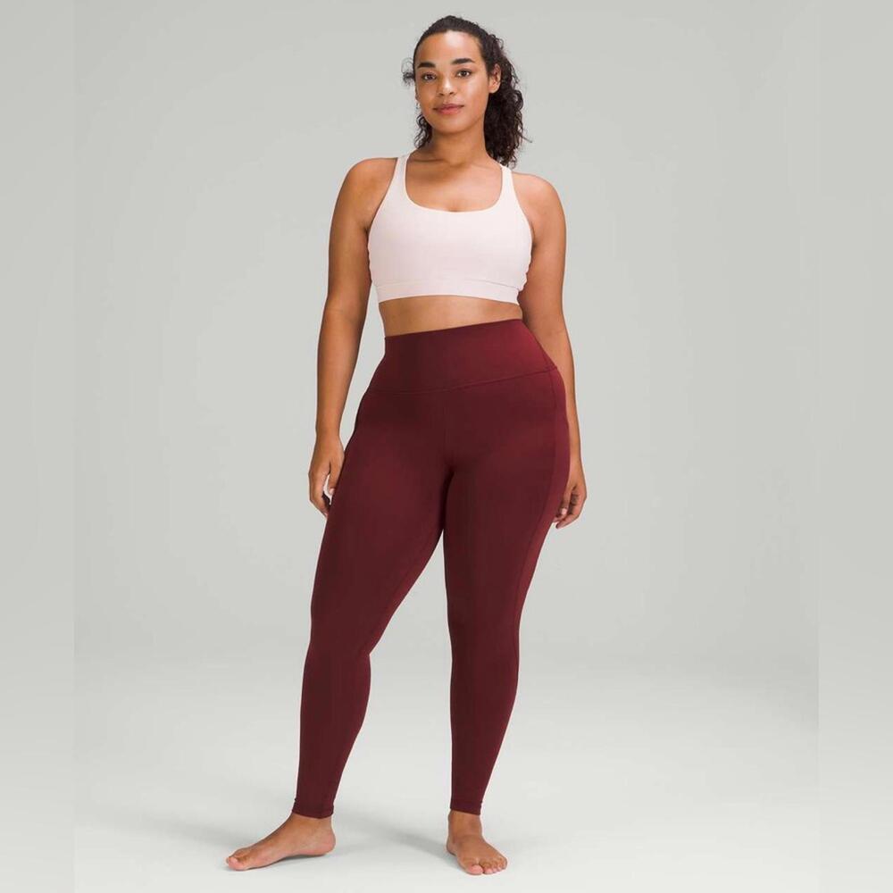 Lululemon Align High-Rise Pant with Pockets 28" - Red Merlot - 20